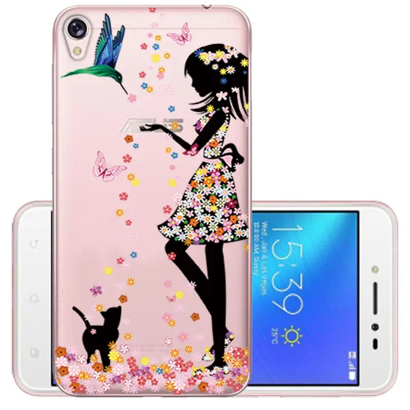 Silicone Fundas for ASUS ZB501KL Zenfone Live Soft TPU Case for ZB601KL ZC520TL ZE620KL ZA550KL ZC554KL Clear Protective Shell (10)