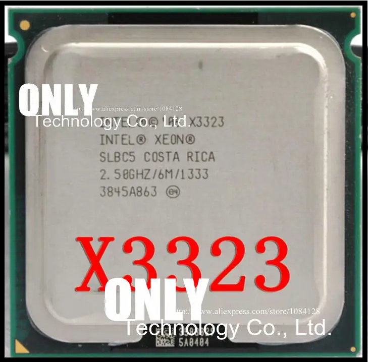 X3323 XEON(2,5 г/6 м/1333) Идеальная Поддержка 775 pin доска равна Q9400 quad core процессор