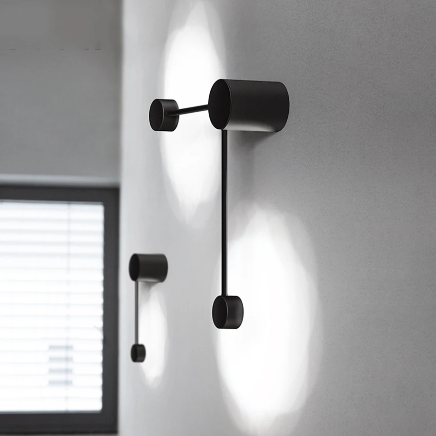 Modern Minimalist LOFT LED Wall Lamp Bedside Lights Room Bathroom Mirror Light Direct Creative Aisle Hanging | Освещение