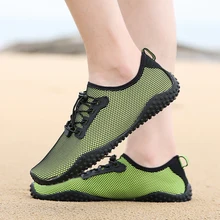 Уличная Мужская обувь с пятью пальцами; дышащие летние пляжные сандалии; Мужская Спортивная обувь для плавания