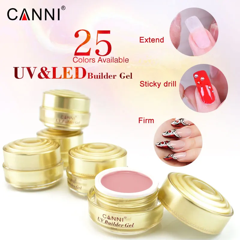 Золотая бутылочка CANNI 15 мл камуфляжная тонкая Легкая сушка УФ замачивание 25