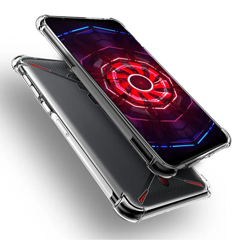 Противоударный чехол с воздушной подушкой для zte Nubia Red Magic 3 NX629J, силиконовый чехол для телефона, красный Magic3, красный Magic3, чехол s, корпус