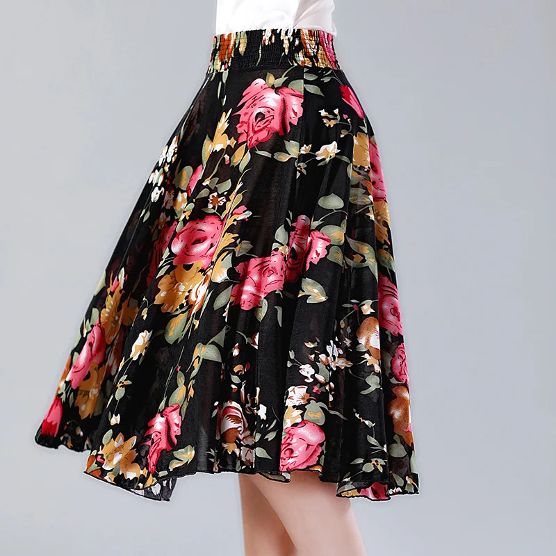 Aliexpress.com : Buy SNOW PINNACLE Womens Summer Skirt A line Knee ...