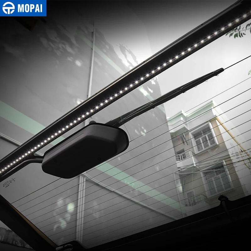  Mopai Car Tailgate Glass Lift Door Light Led Lamp for Jeep Wrangler TJ JK JL 1997-2019 Rear Tail Tr