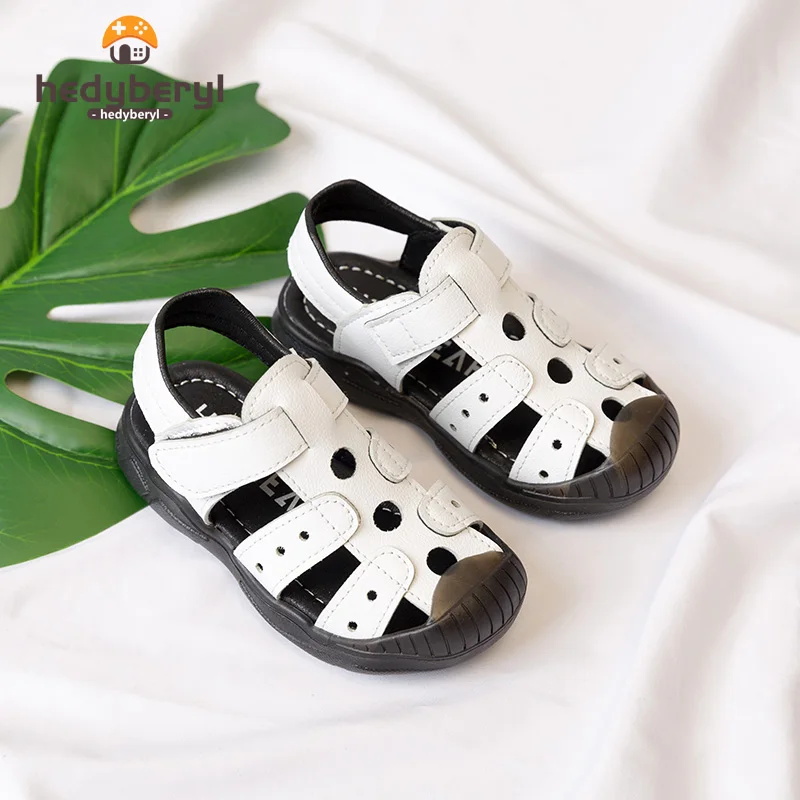 

Children Shoes Summer Kids Sandals Leather Quality Boys and Girls Beach Sandals Cowhide Causal Kids Shoes Eu Size 20-30
