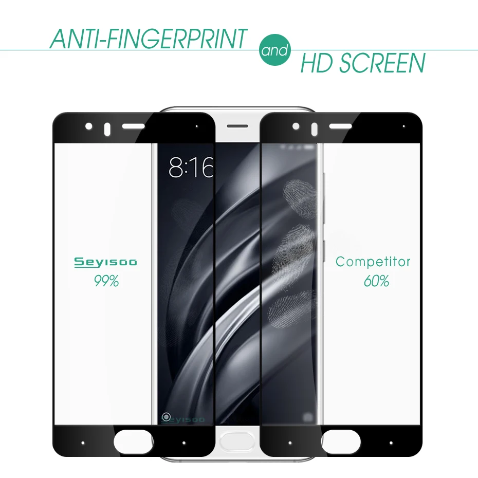 Seyisoo Brand Tempered Glass For Xiaomi Mi6 (6)