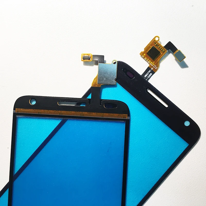 10 шт./лот одежда высшего качества 4," для Alcatel One Touch Idol 2 Mini S 6036 OT6036 сенсорный экран планшета спереди стекло панель сенсор