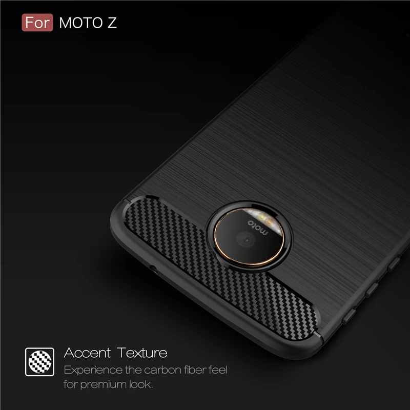 

Hybrid Armor Case For Motorola Moto Z/Moto Z Play/Moto Z force/Moto G5 Plus Carbon Fibre Brushed Silicone Phone Case Shell Capa