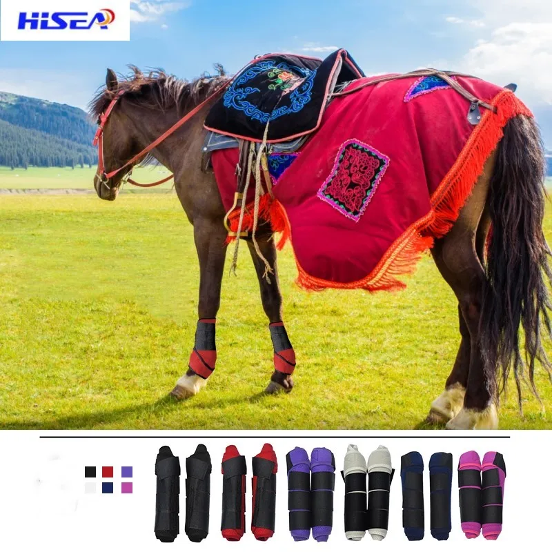 

Hisea Horse Riding Boots paardensport cavalo equestrian herraduras para caballo Horse Feet Protector Horsemanship High Elastic