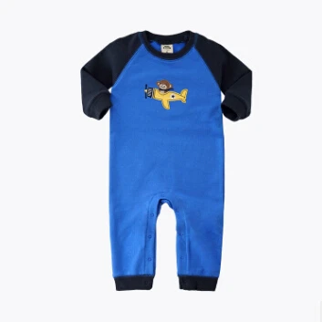 Осенняя одежда для маленьких девочек; комбинезоны для новорожденных мальчиков; плотный хлопковый костюм с длинными рукавами для малышей; одежда для малышей с милыми животными; комбинезоны для малышей - Цвет: 13