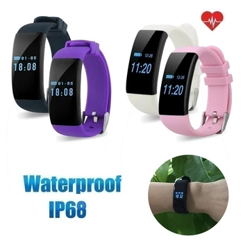 

Xiomi D21 Smart Bracelet Wristband Bluetooth IP68 Waterproof Monitor Sport Wristlet Activity Tracker VS Fit Bit Fitbits