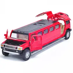 1:32 сплава Семья расширенная версия Hummer внедорожник дети имитационная модель