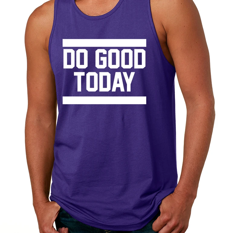 Men's Tank Top Do Good Today Motivation Top (3)