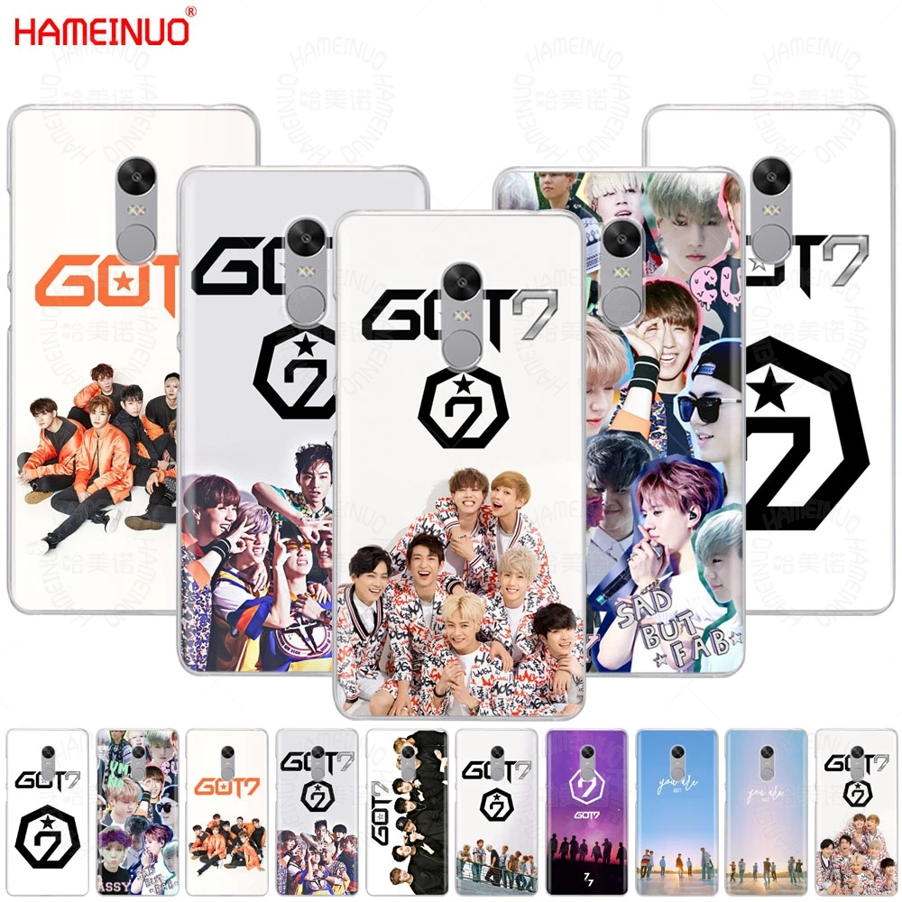 HAMEINUO GOT7 JinYoung Jackson Mark Cover phone Case for Xiaomi redmi 5 4 1 1s 2 3 3s pro PLUS note 4X 4A 5A | Мобильные телефоны и