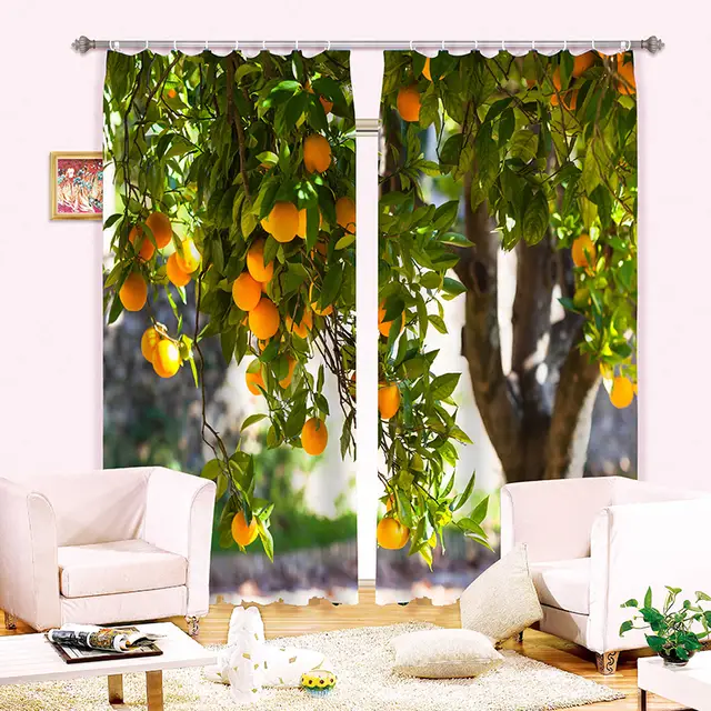 Online Shop Senisaihon Modern Style 3d Blackout Window Curtains