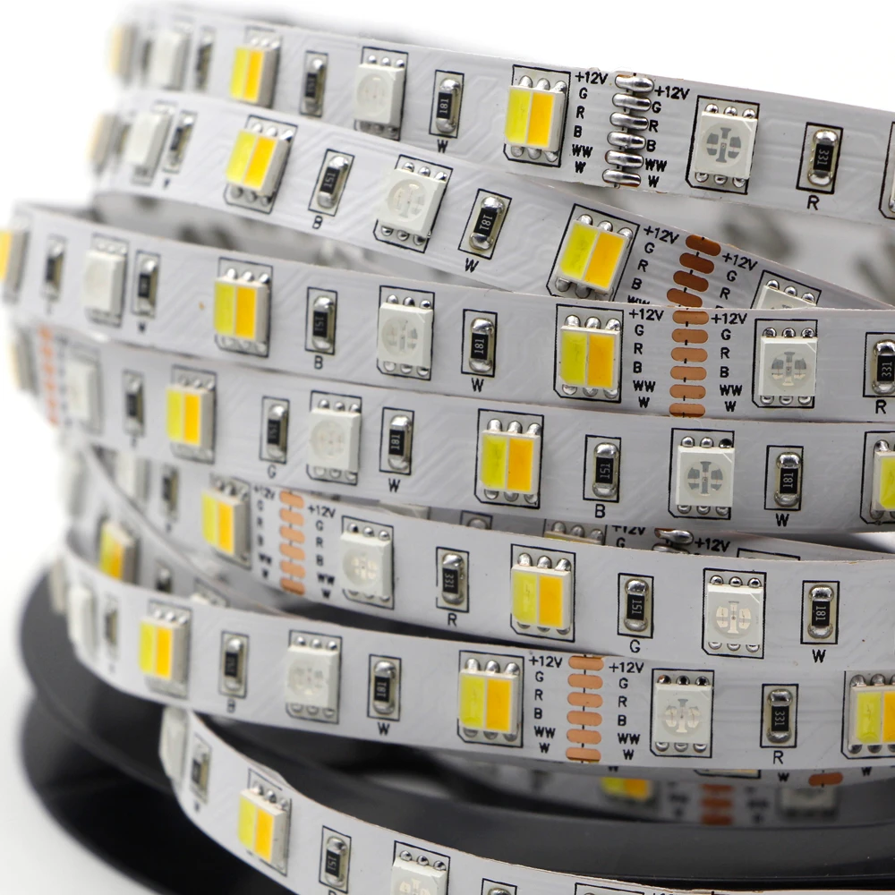 5M 300 LED Strip Light Waterproof 5050 RGB CCT RGBW RGBWW String Lights 12V 24V