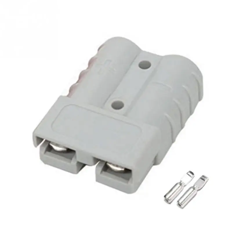 

50A Solar Double Pole Exterior Temperature Resistance High Current Power Connector Forklift Parts Car Portable Plug