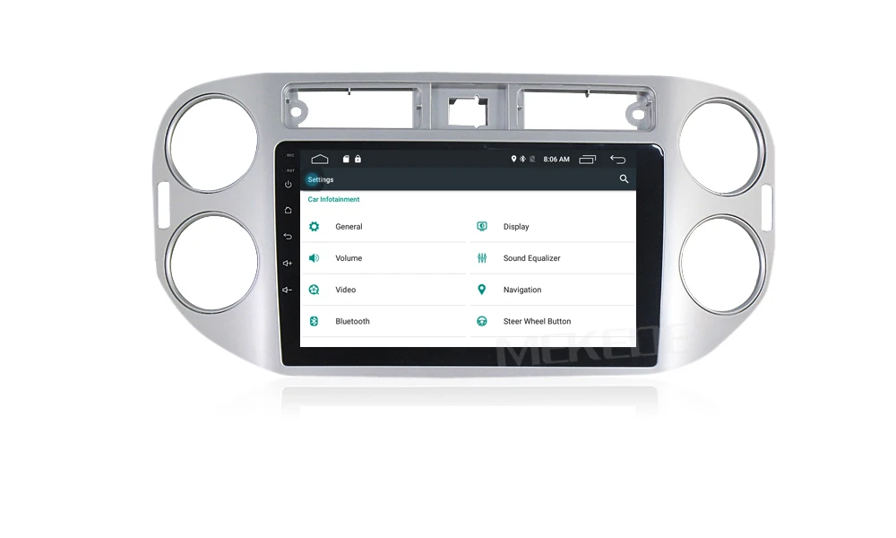 Top HD 1024x600 Android 7.1  2G RAM  Car radio DVD GPS navi player for Volkswagen tiguan 2010 2011 2012 2013 2014 2015 2016 11