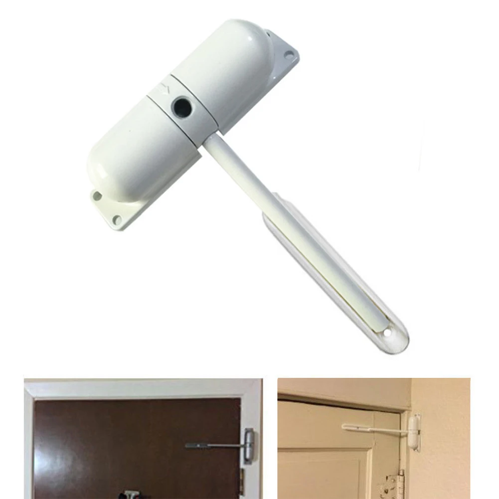 

Automatic Spring Door Closer Mounted Adjustable Portable For Home Office Store MJJ88