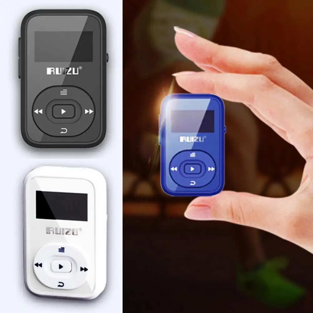 Mini Original RUIZU X26 Sport Bluetooth MP3 music player Recorder FM ...