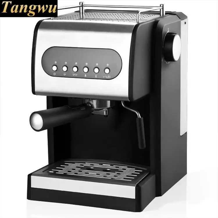 household commercial Italian semi-automatic coffee machine electronic high pressure steam beating foam
