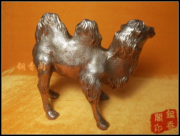 

Old antique Bronze Arts & Crafts Bronze copper camel Large camel decoration home decoration gift crafts decoration