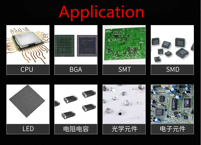 Ручной SMD IC BGA вакуумный насос для распайки всасывающий оловянный пистолет паяльная присоска ручка с 4 ручными присосками всасывания