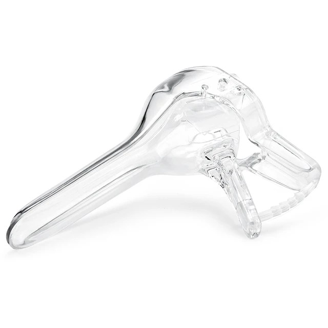 Speculum Vaginal Jetable Stérile Taille S - 100 Pièces, Plastique Transparent, Individuellement Emballé