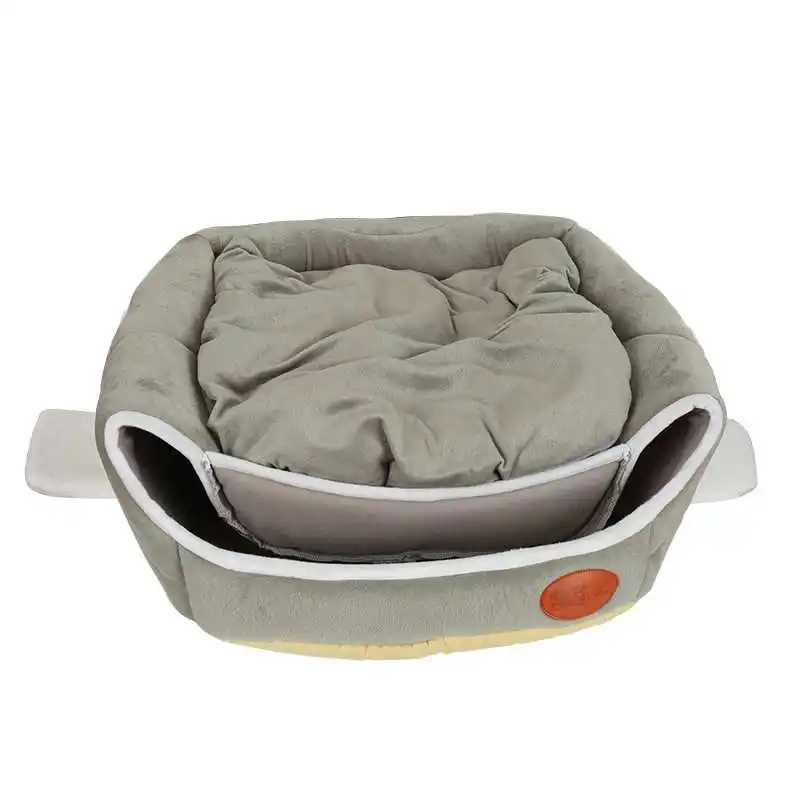 Собачья кровать в форме самолета, согревающий собачий Домик из мягкого материала, собачьи корзины для осени и зимы, теплый питомник для щенков, собак, кошек, коврик