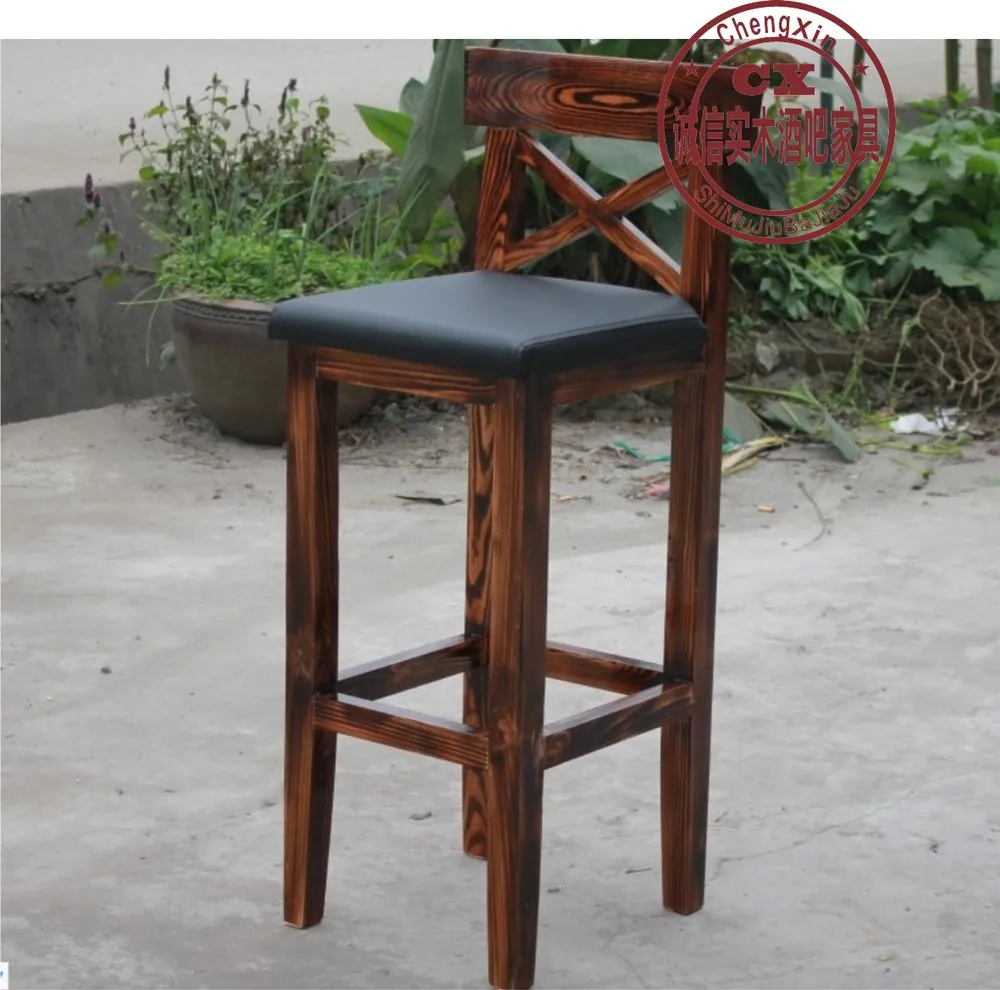 Set fire to the whole network lowest carbonized wood , wrought iron bar