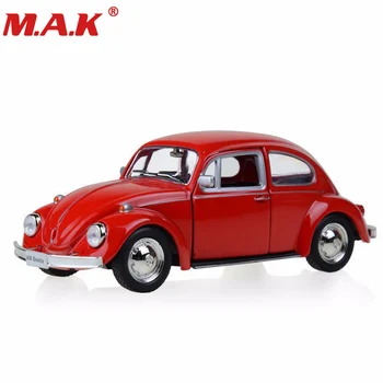 

diecast model car red 1/32 scale beetle 1967 classic car pull back toys collection hobbies toy boy kids gifts