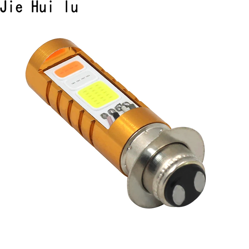 1 шт. 18 Вт COB светодиодный H6 H6M PX15D светильник для головы мотоцикла лампа DRL