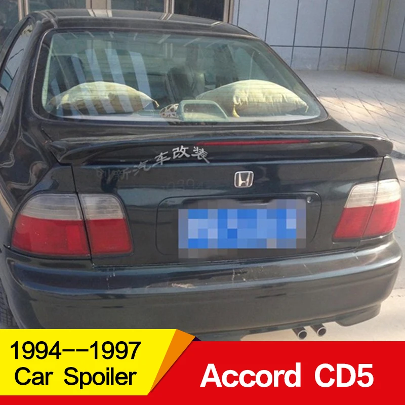 

Use for Honda Accord spoiler 1994 1995 1996 1997year spoiler Fifth Generation CD5 Accord ABS material car rear wing with colour