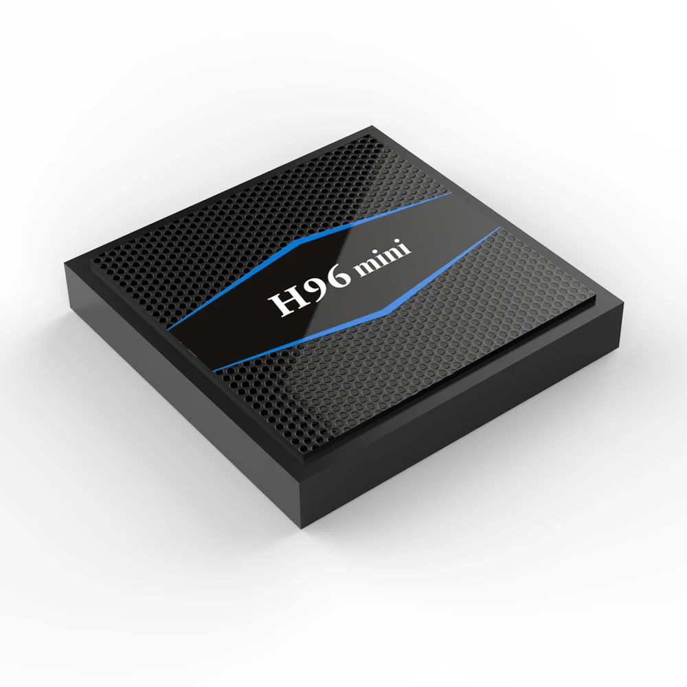 H96 Mini caja de TV inteligente Android 7 1 Amlogic S905W 4 K Box 2 Гб 16 H.265 4g WiFi 100 Мбит/с четырехъядерный смарт