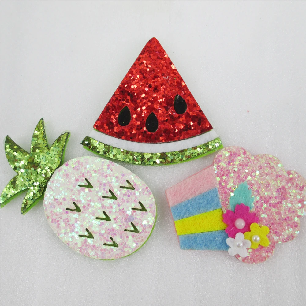 Аксессуары для волос David в виде фруктового торта ананаса арбуза нетканый