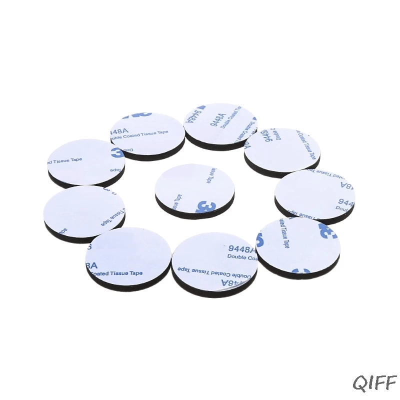 

Black Foam Double-sided Adhesive Tapes Colloidal Mounting Sticky Round 30mm