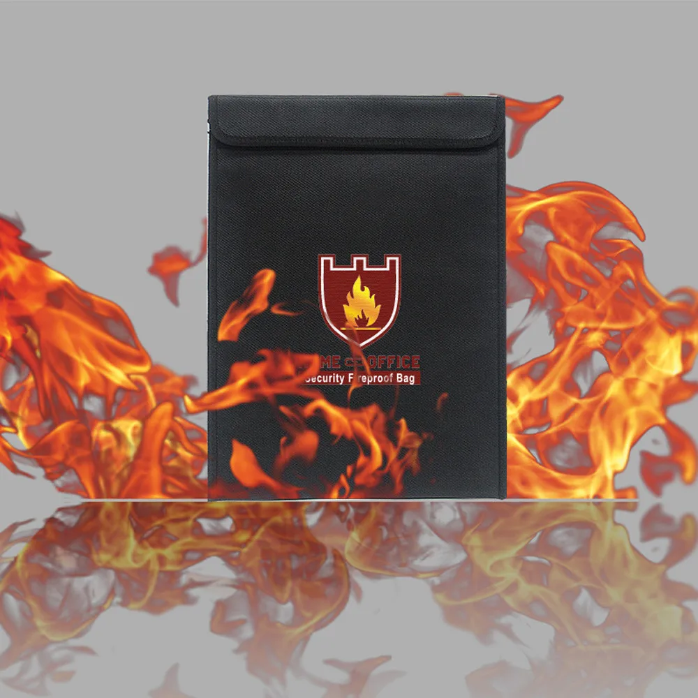 

Waterproof Bag for Money Safe Fireproof Document Fire Resistant Pouch Document Waterproof Bag for Money Safe JL.6