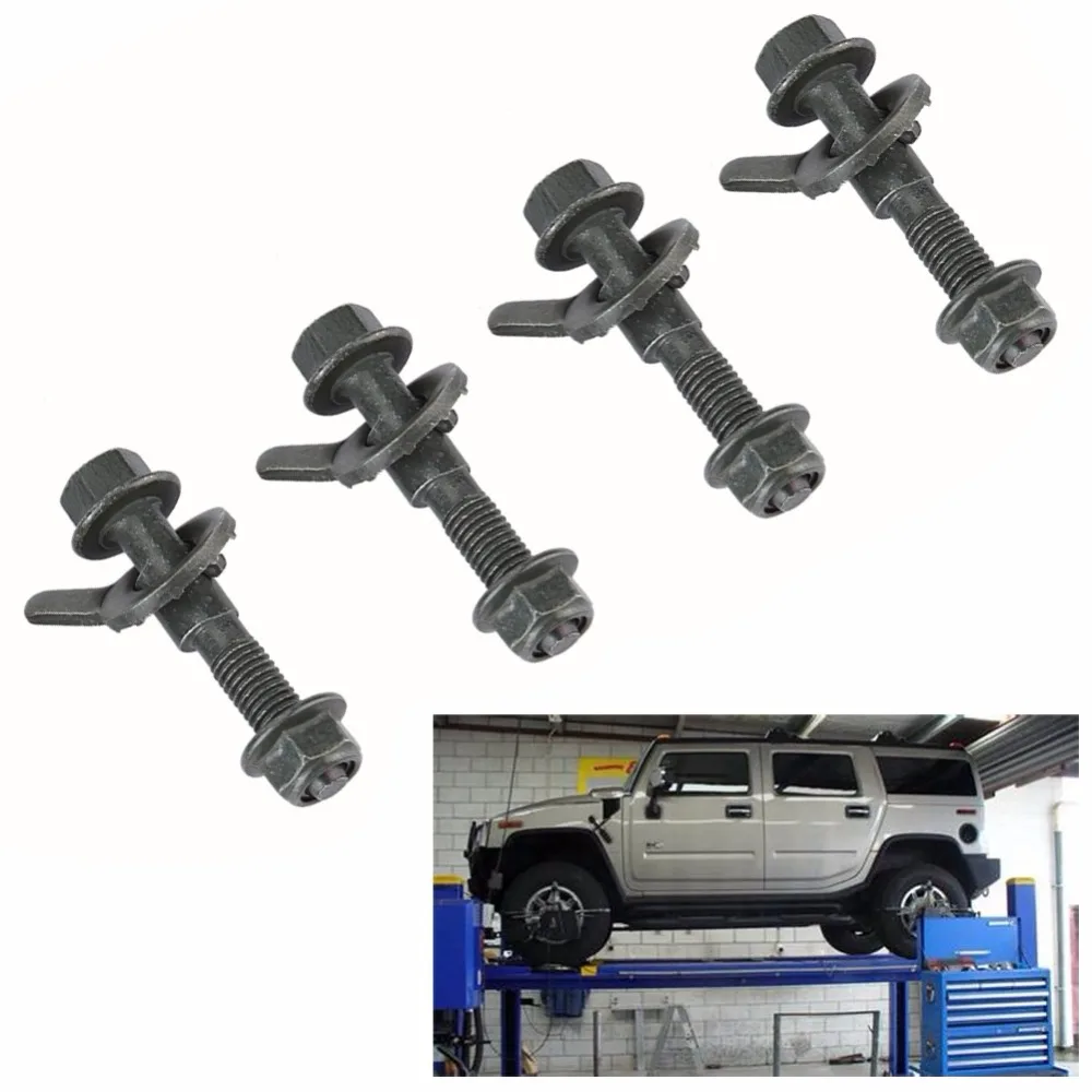 Wheel Alignment Cam Bolts 5pcs 12mm Vehicles Steel Four Wheel Alignment