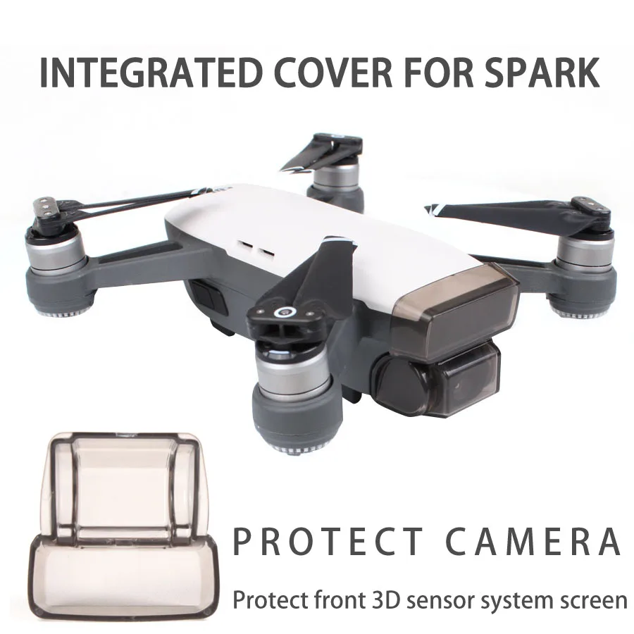 

Sunnylife Camera Front 3D Sensor System Screen Cover Integrated Protective Cover protect for DJI SPARK