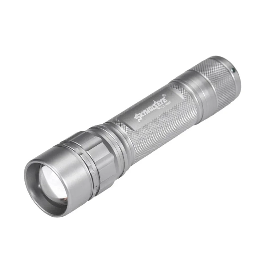 Светодиодный мини-фонарик Cree Q5 18650 3 режима CREE XML XPE Мощный регулируемый фокус