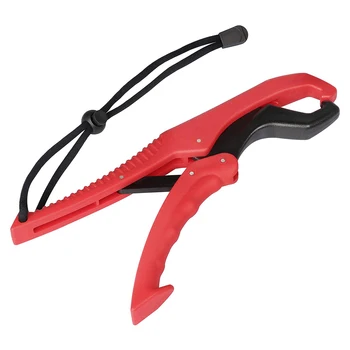 

HOT-Floating Fish Gripper Lip Grip Fishing Pliers Grabber Clamp Griper Tools Plastic 9.4in
