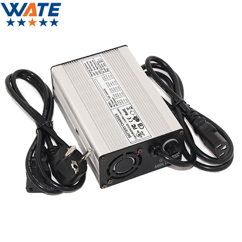 Cargador de bater/ía de la Ion de Litio DE 54.6/ V 2/ A 13S Cargador para el Scooter el/éctrico de veh/ículo de Coche de Herramientas con la Toma de XLR