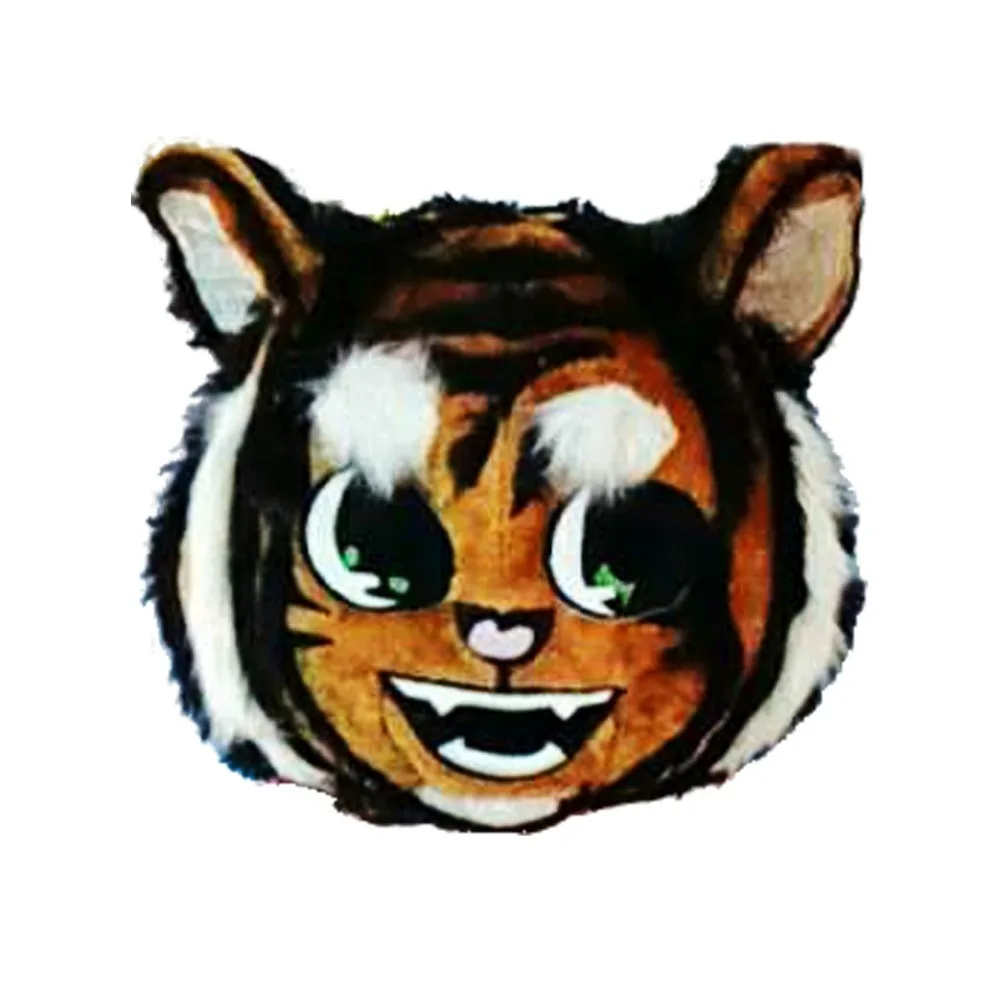 

tiger head (only head) mascot costumes for adults circus christmas Halloween Outfit Fancy Dress Suit Free Shipping real picture