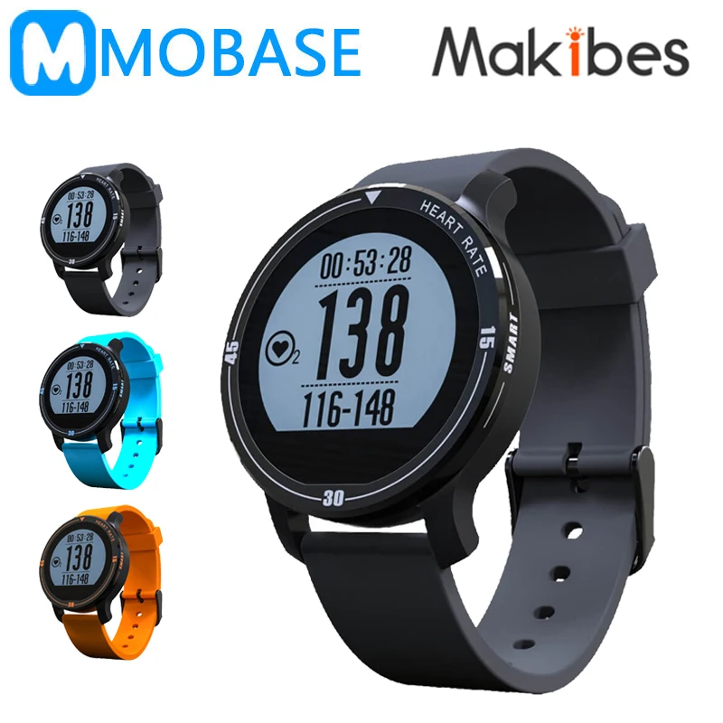 Makibes Aerobic A1 IP67 Waterproof Smart Band Sports Smart Watch Heart Rate Moni