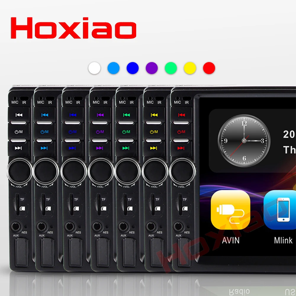Автомагнитола Hoxiao 2 din 7 &quotHD плеер MP5 сенсорный экран цифровой дисплей Bluetooth