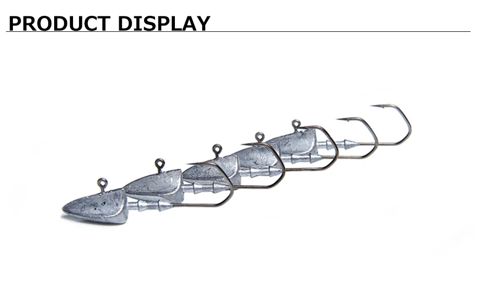 Рыболовные крючки Walk Fish, 5 шт./лот, 3,5 г, 5 г, 7 г, 10 г, 14 г, 20 г, свинцовая головка, крючок, приманка, джиг, головка, разноцветные рыболовные снасти, крючки