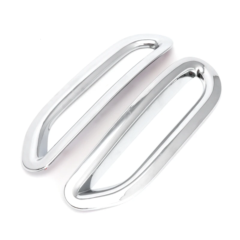 

1 Pair ABS Chrome Rear Fog Light Lamp Cover Trim For Nissan Qashqai J11 2014-2016 Drop Shipping Support