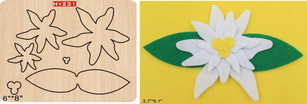 

Flower new dies for 2019 die cut wooden dies fustelle