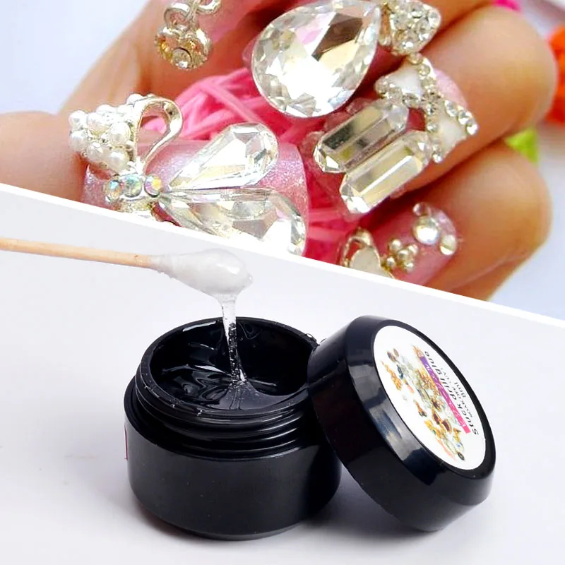 LCJ 8ml Nail Art Foils Transfer Glue Adhesive Star Glue Nail Gel Polish