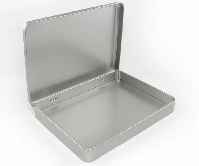 A5 Rectangular Metal caja de almacenamiento 7 pulgadas 8 pulgadas tabletas DIY en blanco Tin organizador caixa organizadora ataúd A5 Rectangular Metal caja de almacenamiento 7 pulgadas 8 pulgadas tabletas DIY en blanco Tin organizador caixa organizadora ataúd